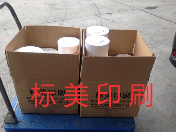 空白不干膠標簽